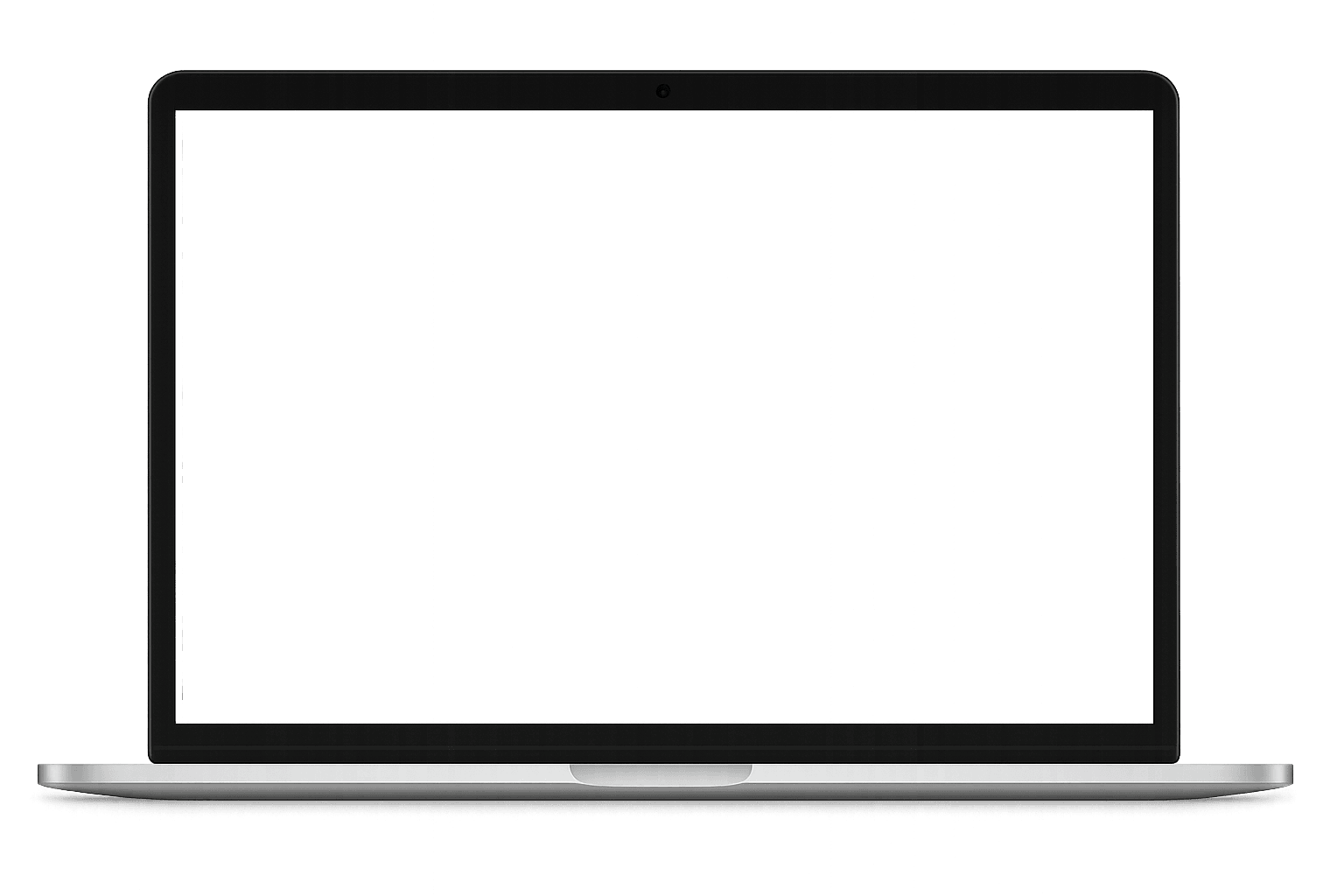 Laptop mockup frame